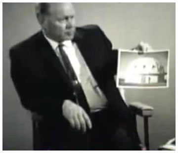 George Van Tassel with Integratron photo
                          1964 Interview